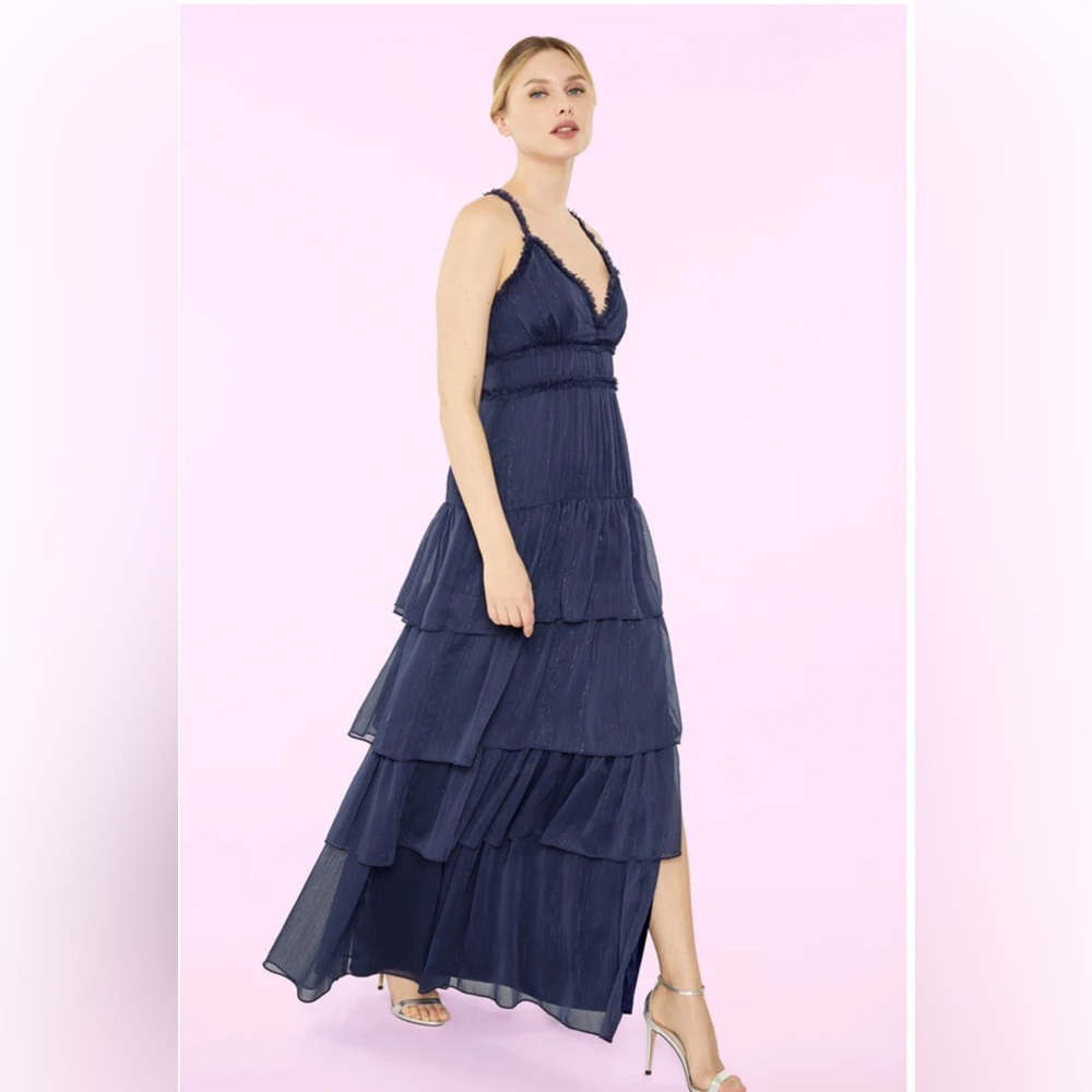 LIKELY Women's Athena Maxi Dress 6; Night Shadow